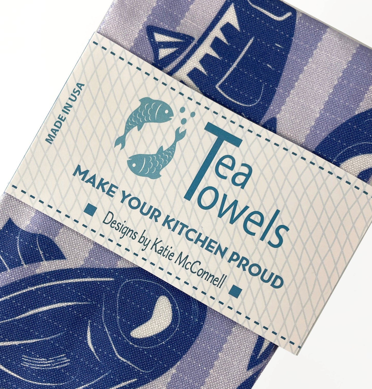 Blue Fish Tea | Kitchen Towel