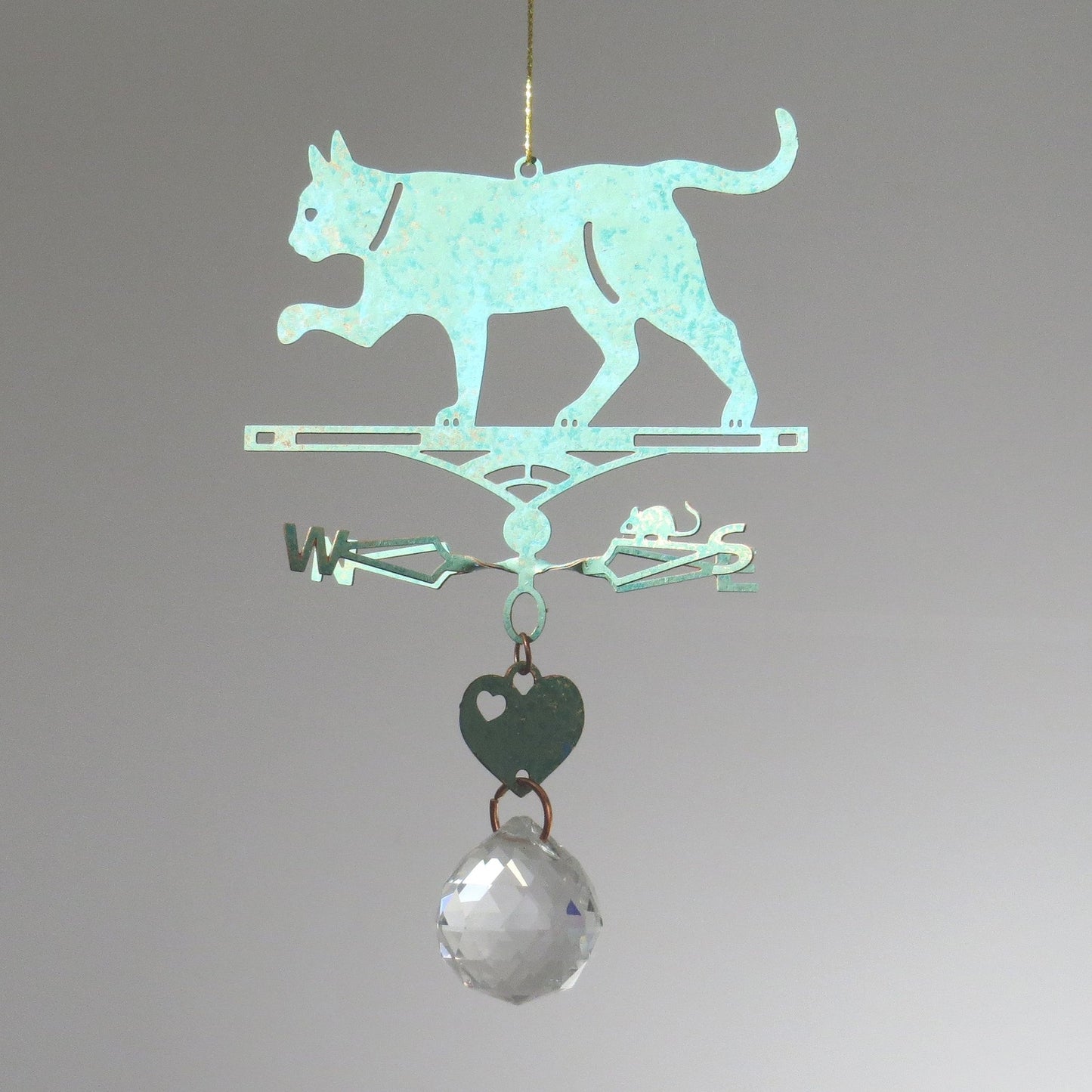 Suncatcher Cat Theme Weathervane - Wild Bunch Studio