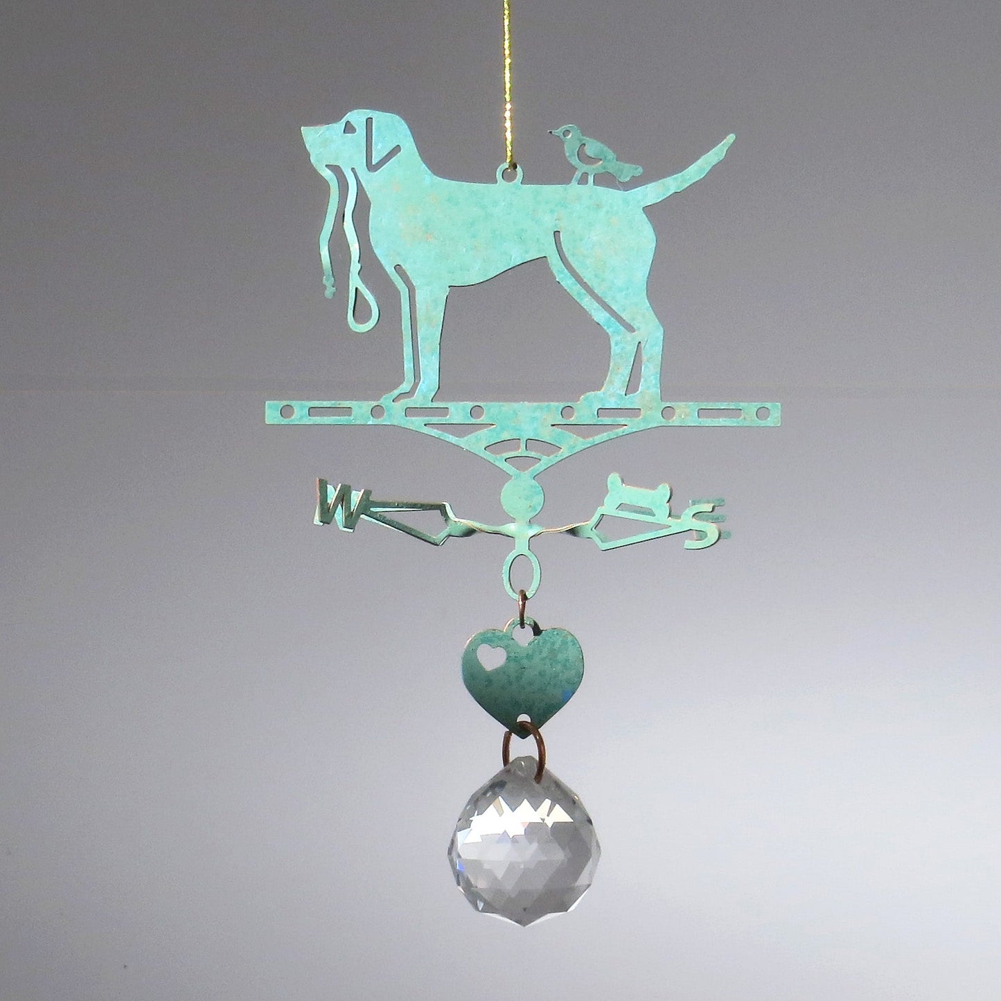 Suncatcher Dog Themed Weathervane - Wild Bunch Studio