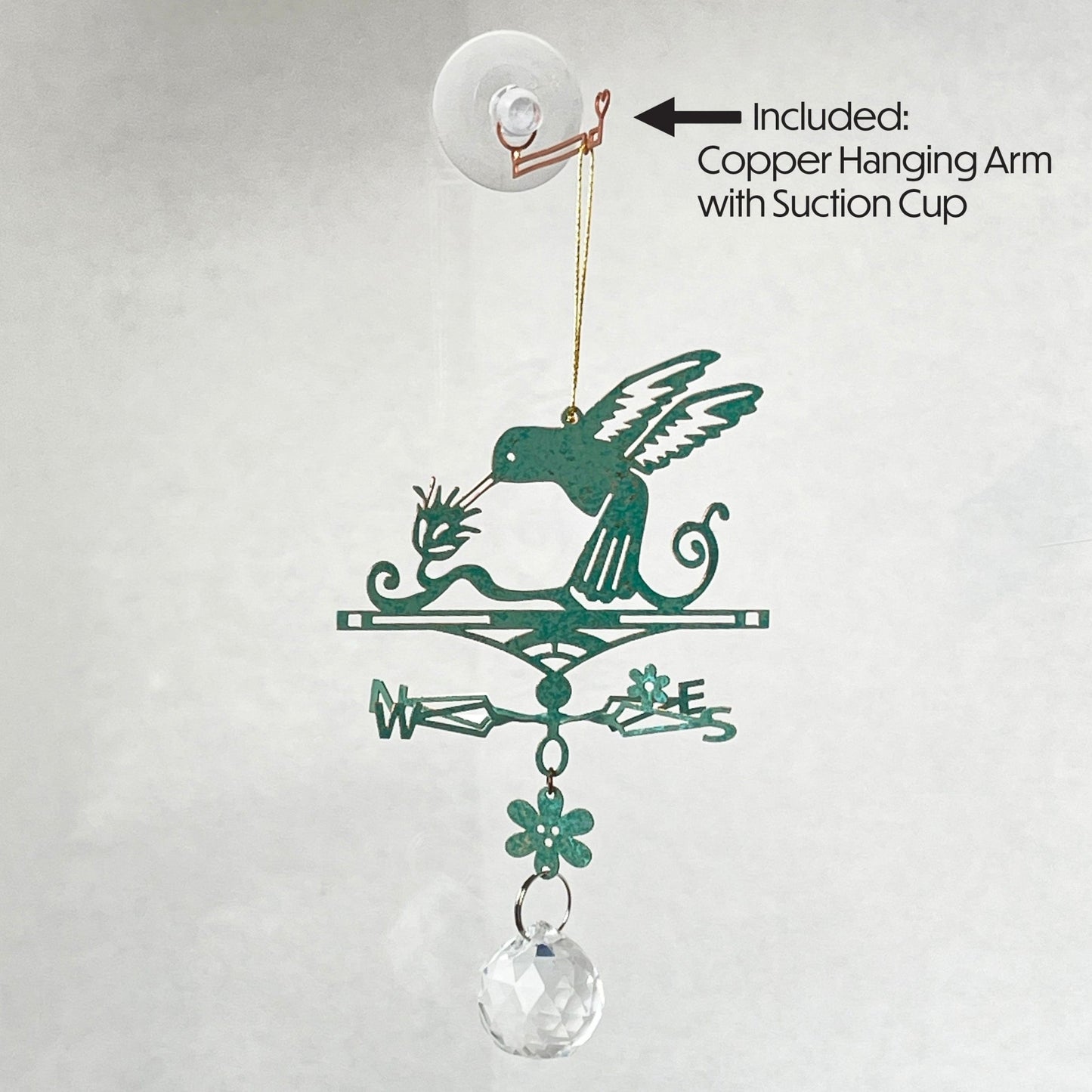 Suncatcher Hummingbird Themed Weathervane - Wild Bunch Studio