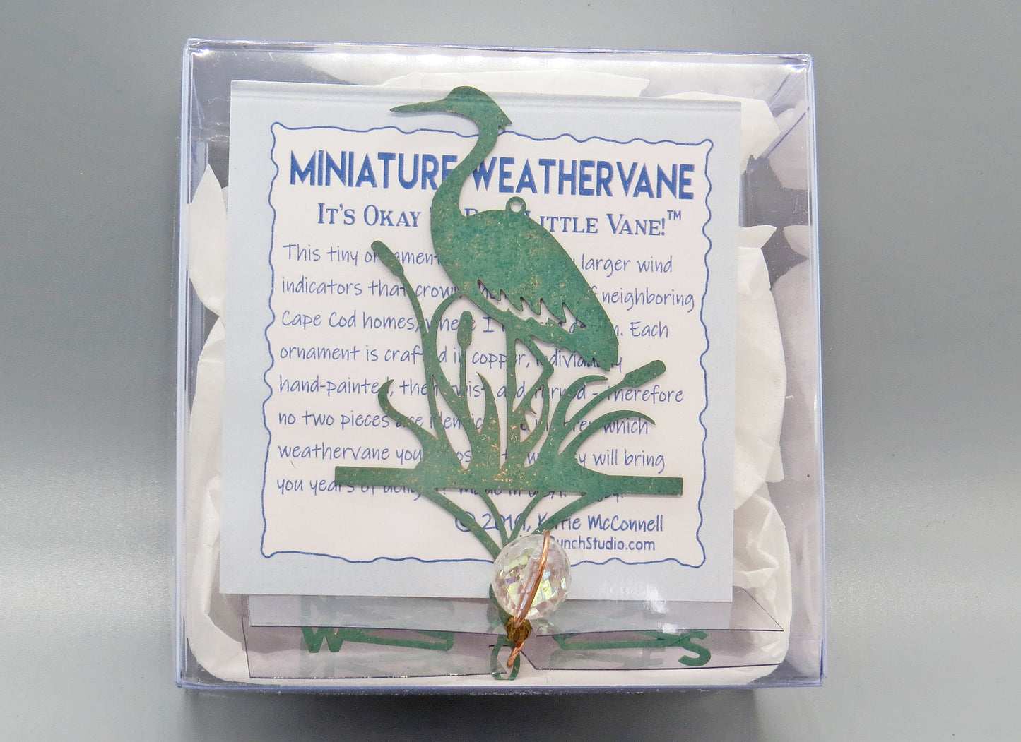 Heron Theme Ornament - Weathervane