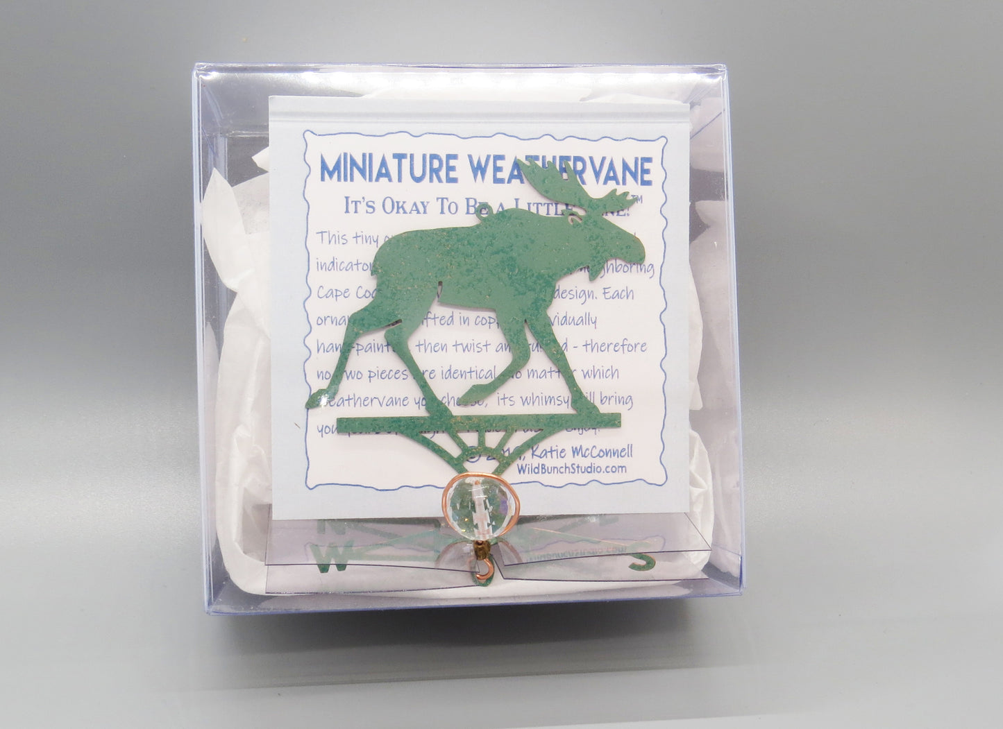 Moose Theme Ornament - Weathervane