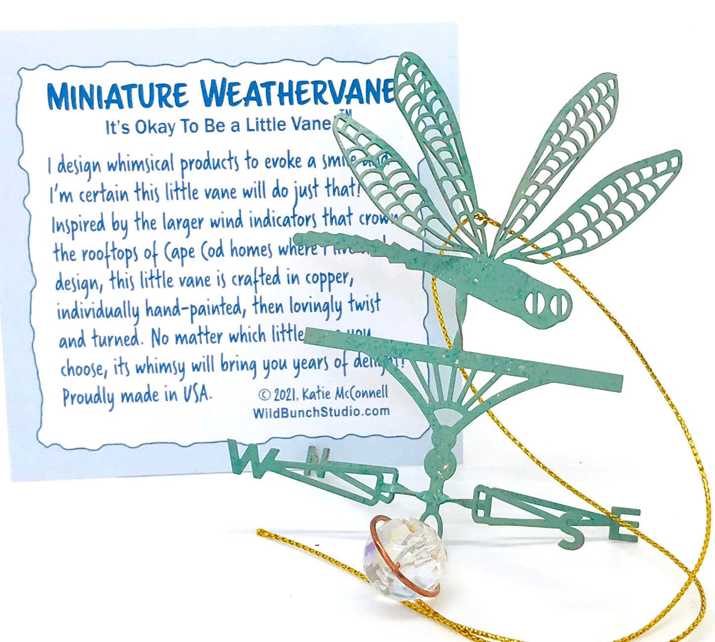 Dragonfly Theme Ornament - Weathervane