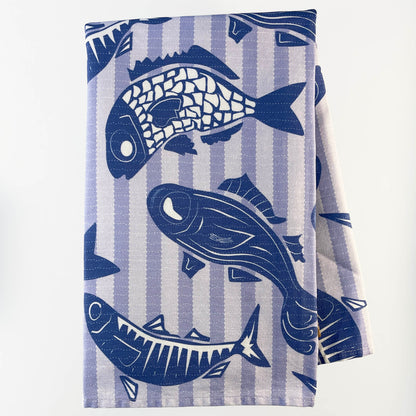 Blue Fish Tea | Kitchen Towel