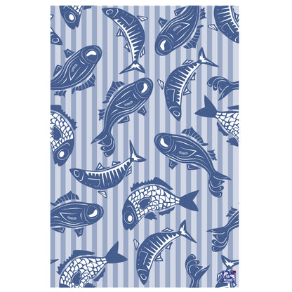 Blue Fish Tea | Kitchen Towel