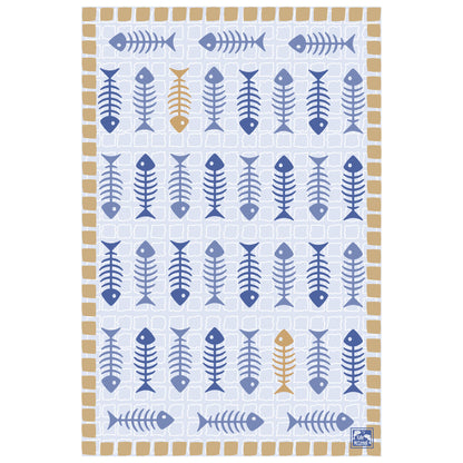 Bone Fish Tea Towel