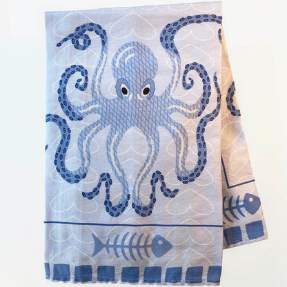 Mighty Octopus Tea Towel