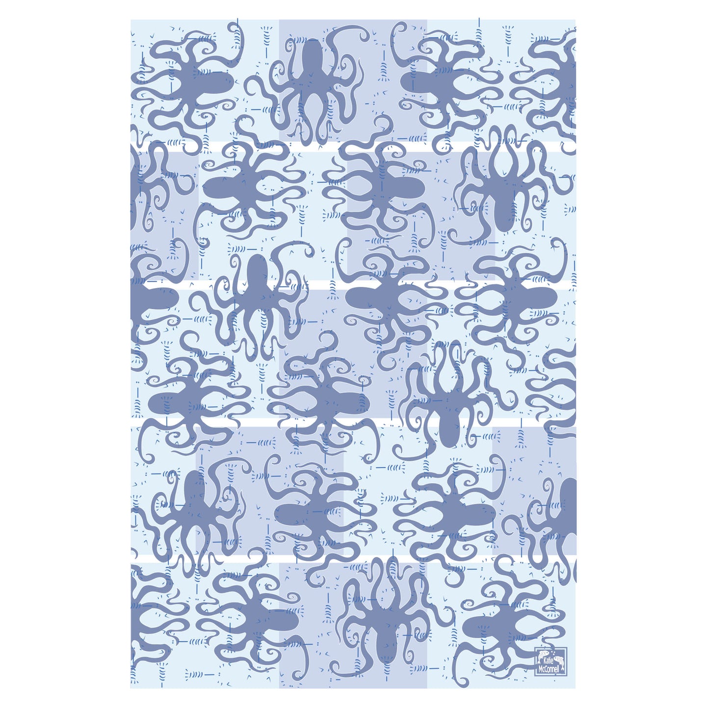 Octopus Blocks Tea | Kitchen Towel