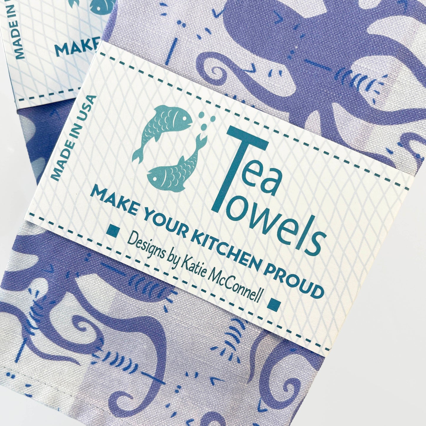 Octopus Blocks Tea | Kitchen Towel
