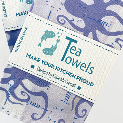Octopus Blocks Tea | Kitchen Towel