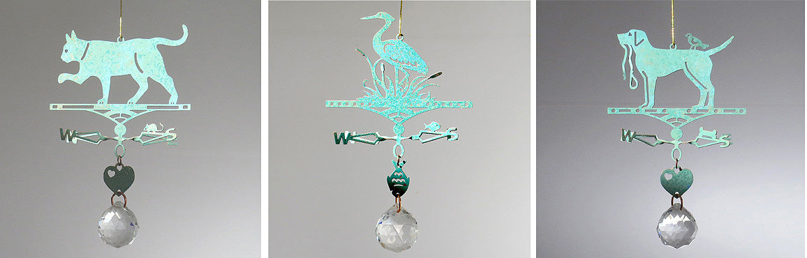 cat sun catcher heron sun catcher dog sun cather