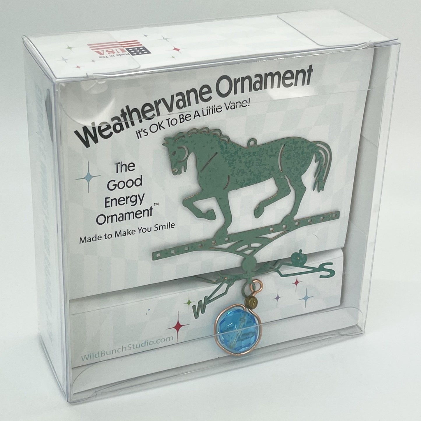 Horse Theme - Miniature Copper Weathervane - Wild Bunch Studio