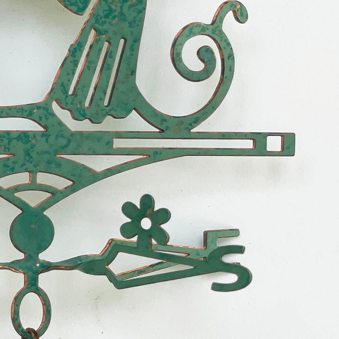Hummingbird Theme Gift - Miniature Copper Weathervane - Wild Bunch Studio