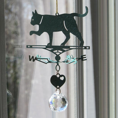 Suncatcher Cat Theme Weathervane - Wild Bunch Studio