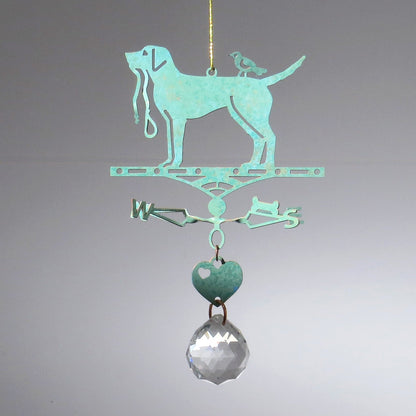 Suncatcher Dog Themed Weathervane - Wild Bunch Studio