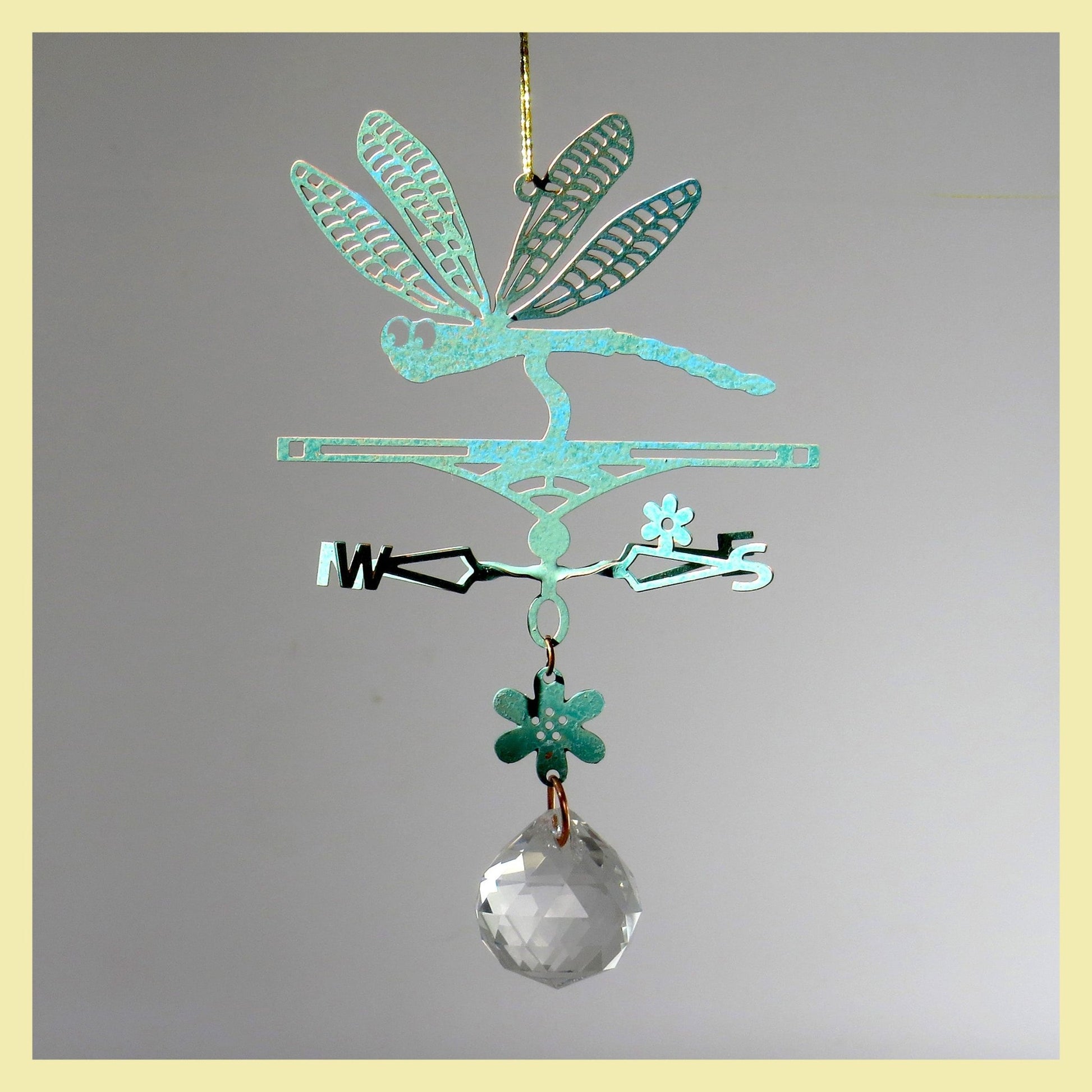 Suncatcher Dragonfly Themed Weathervane - Wild Bunch Studio