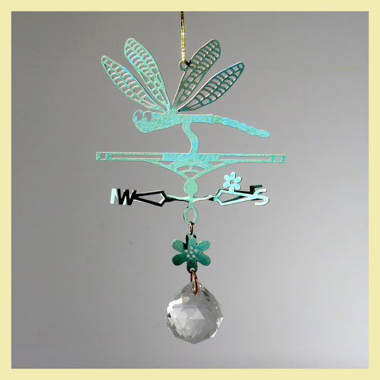 Suncatcher Dragonfly Themed Weathervane - Wild Bunch Studio