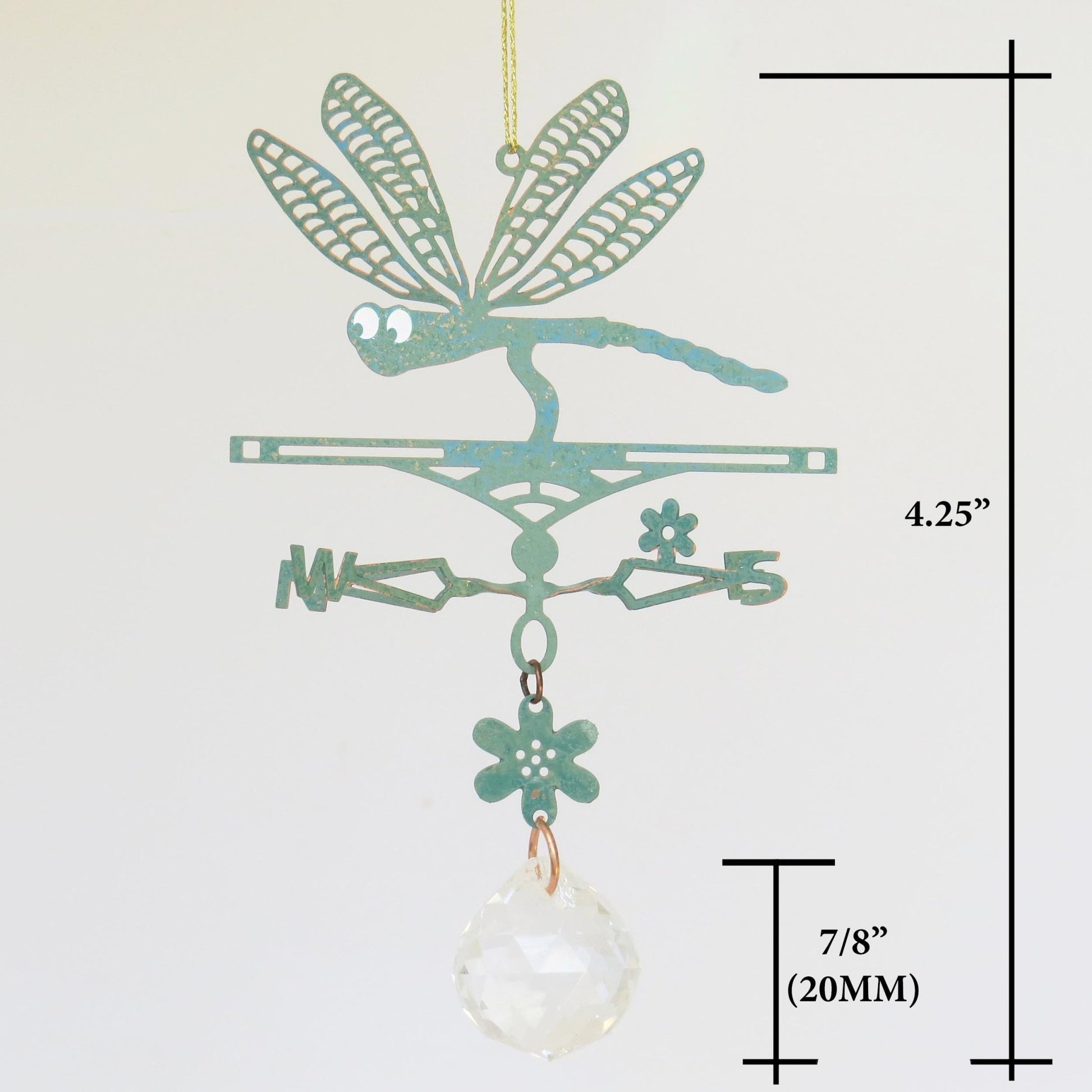 Suncatcher Dragonfly Themed Weathervane - Wild Bunch Studio