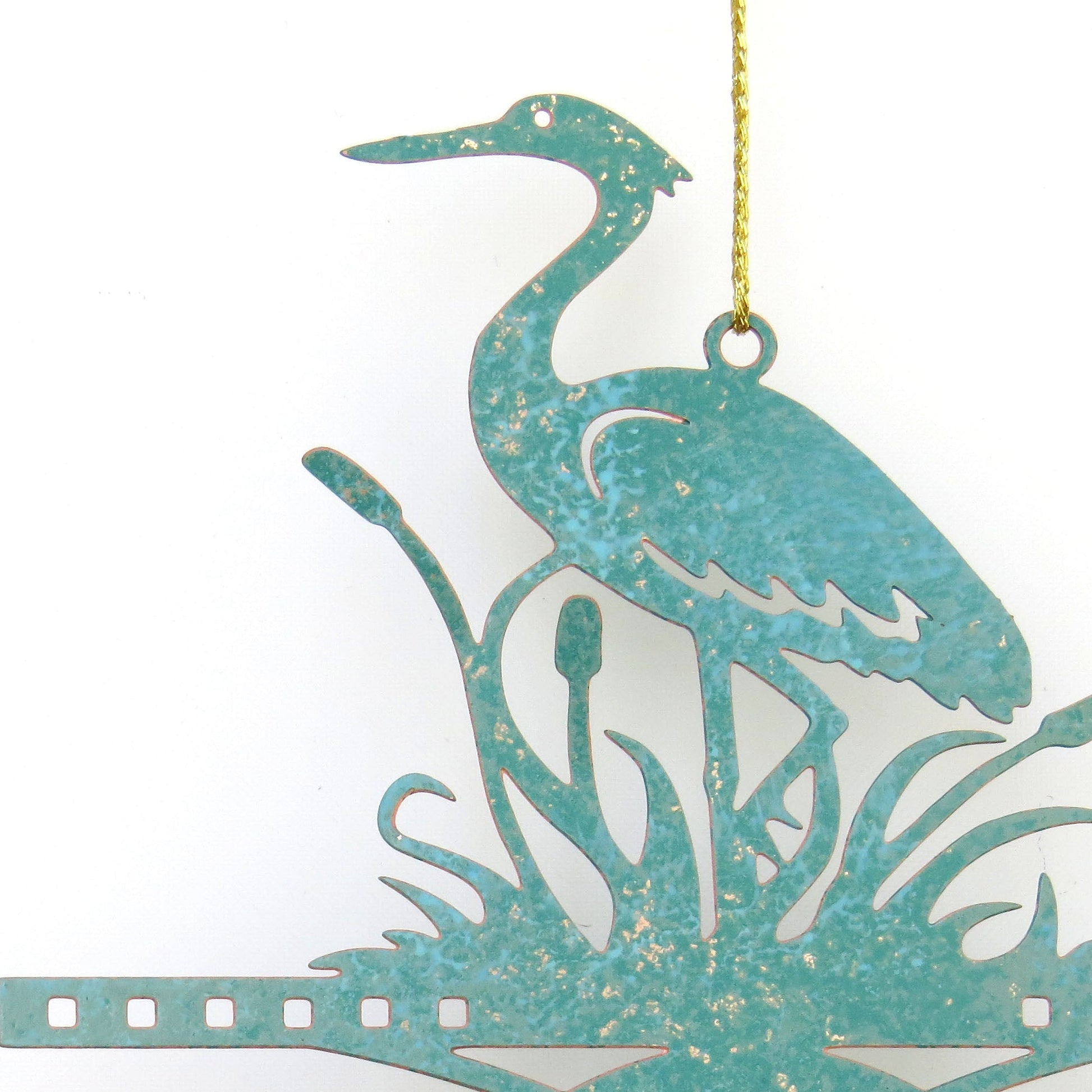 Suncatcher Heron Themed Weathervane - Wild Bunch Studio
