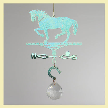 Suncatcher Horse Themed Weathervane - Wild Bunch Studio