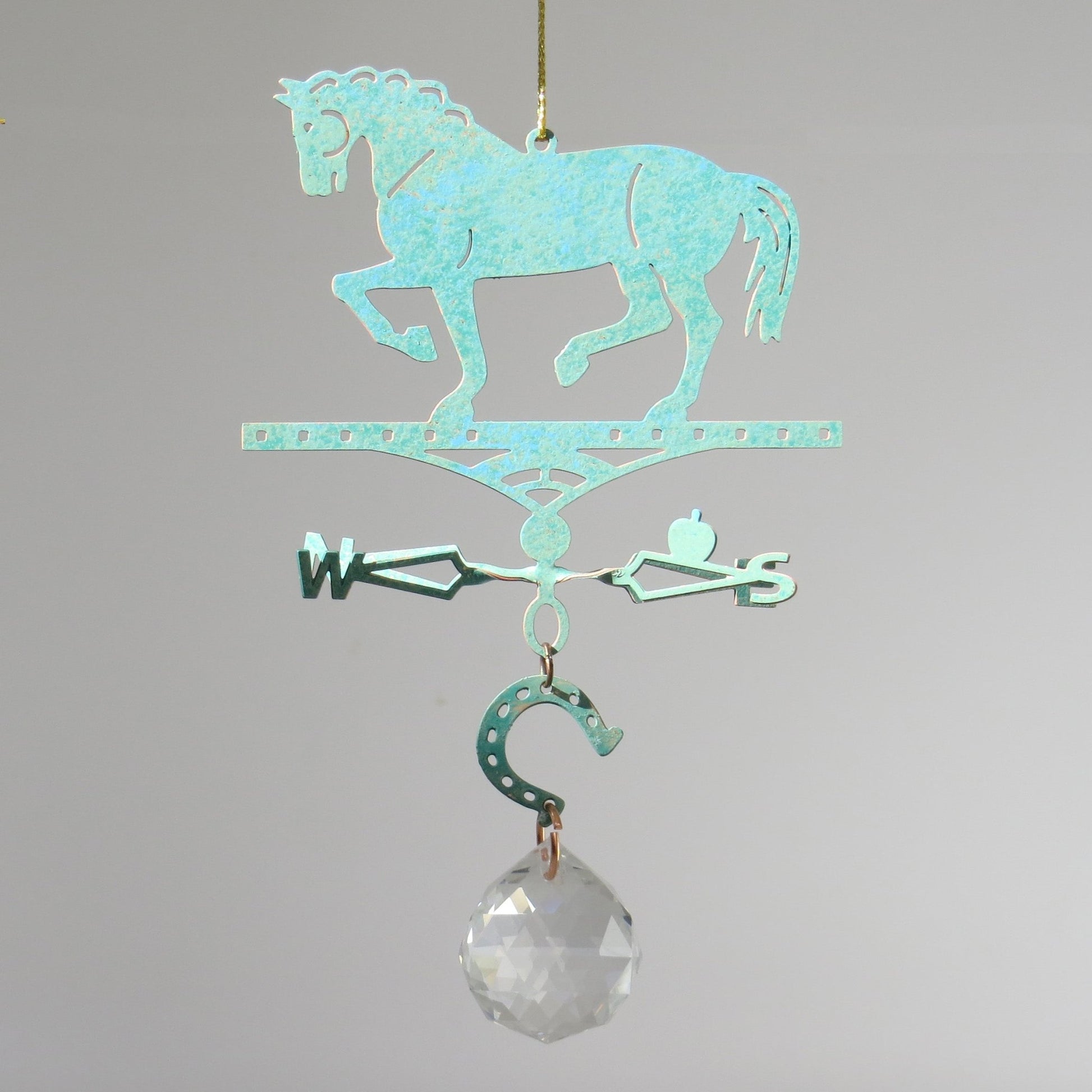 Suncatcher Horse Themed Weathervane - Wild Bunch Studio