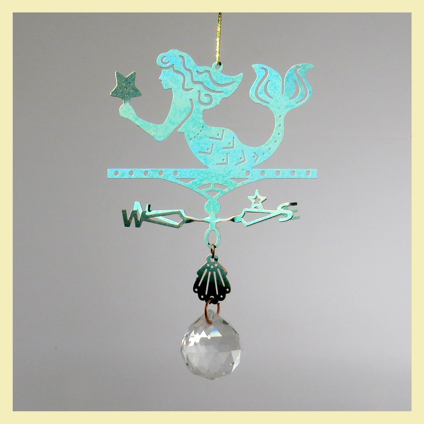 Suncatcher Mermaid Themed Weathervane - Wild Bunch Studio