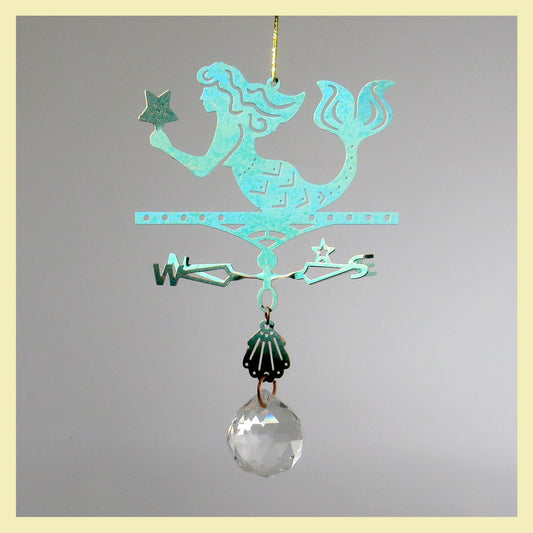 Suncatcher Mermaid Themed Weathervane - Wild Bunch Studio