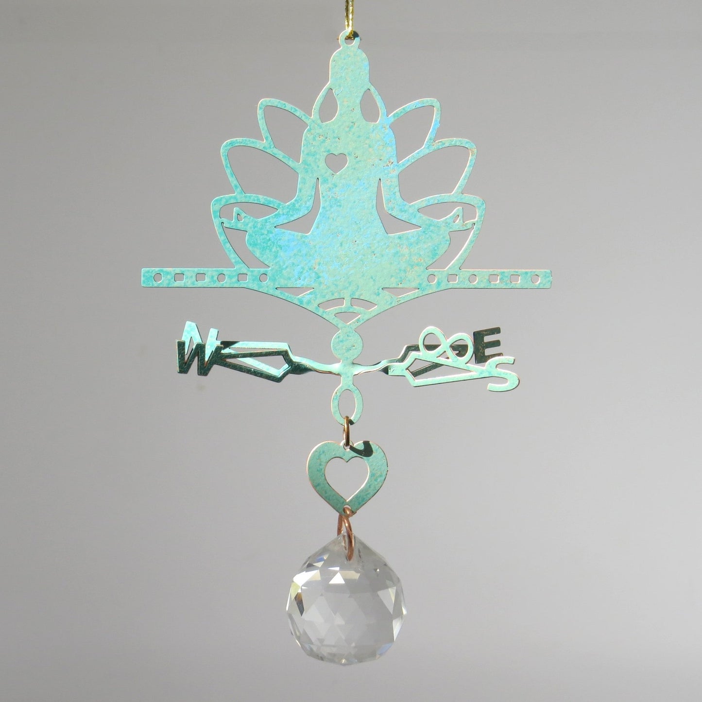 Suncatcher Yogi Themed Weathervane - Wild Bunch Studio