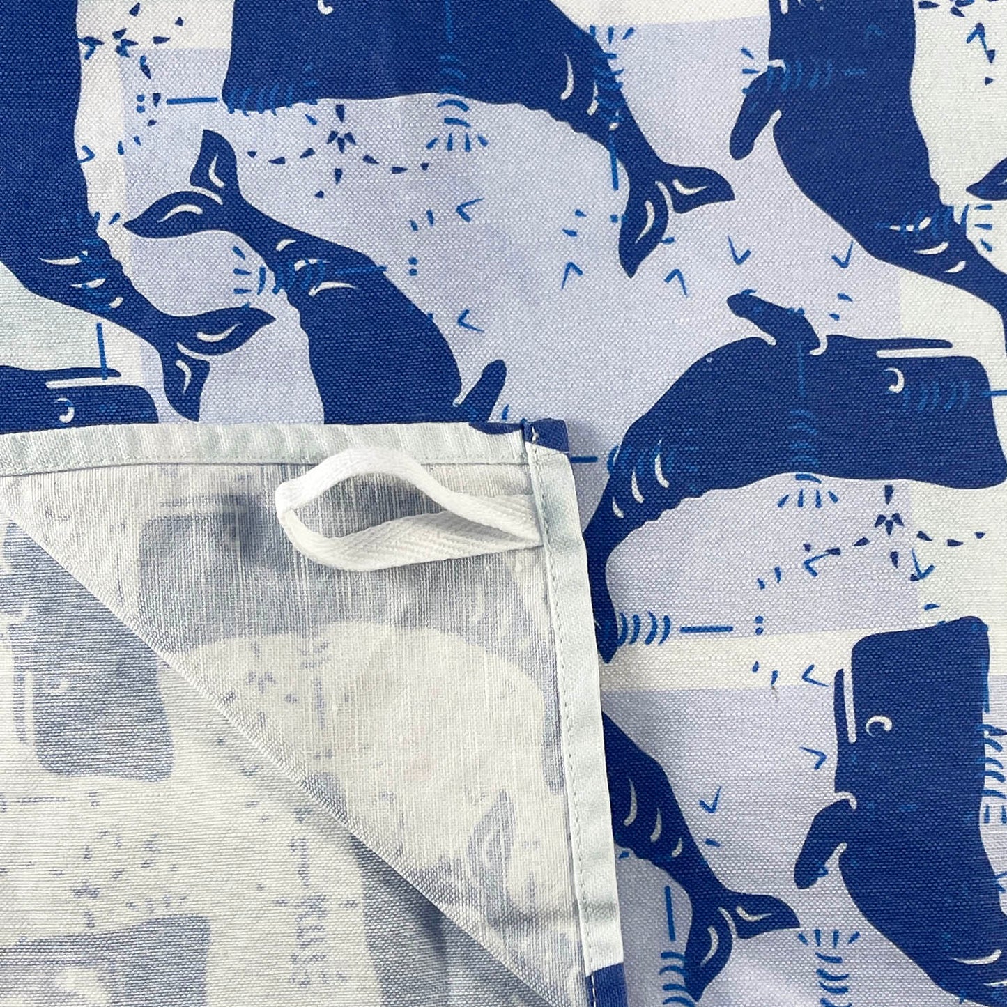 Whale Blocks - Tea | Kitchen Towel
