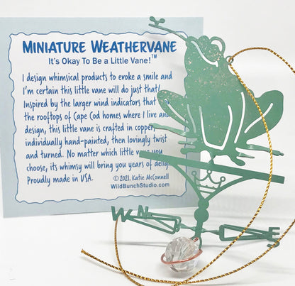 Frog Theme Ornament - Weathervane