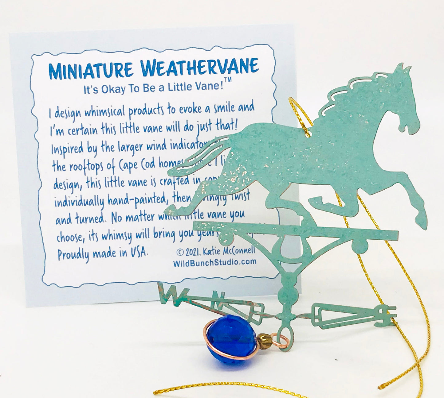 Horse Theme Ornament - Weathervane