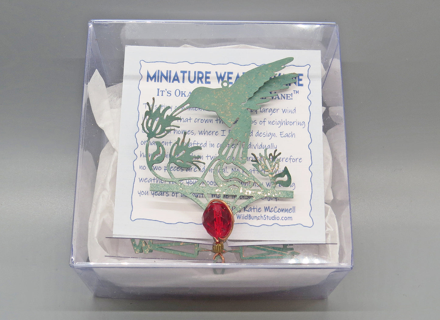 Hummingbird Theme Ornament - Weathervane