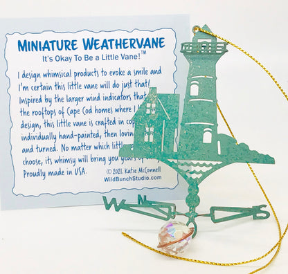 Lighthouse Theme Ornament - Weathervane