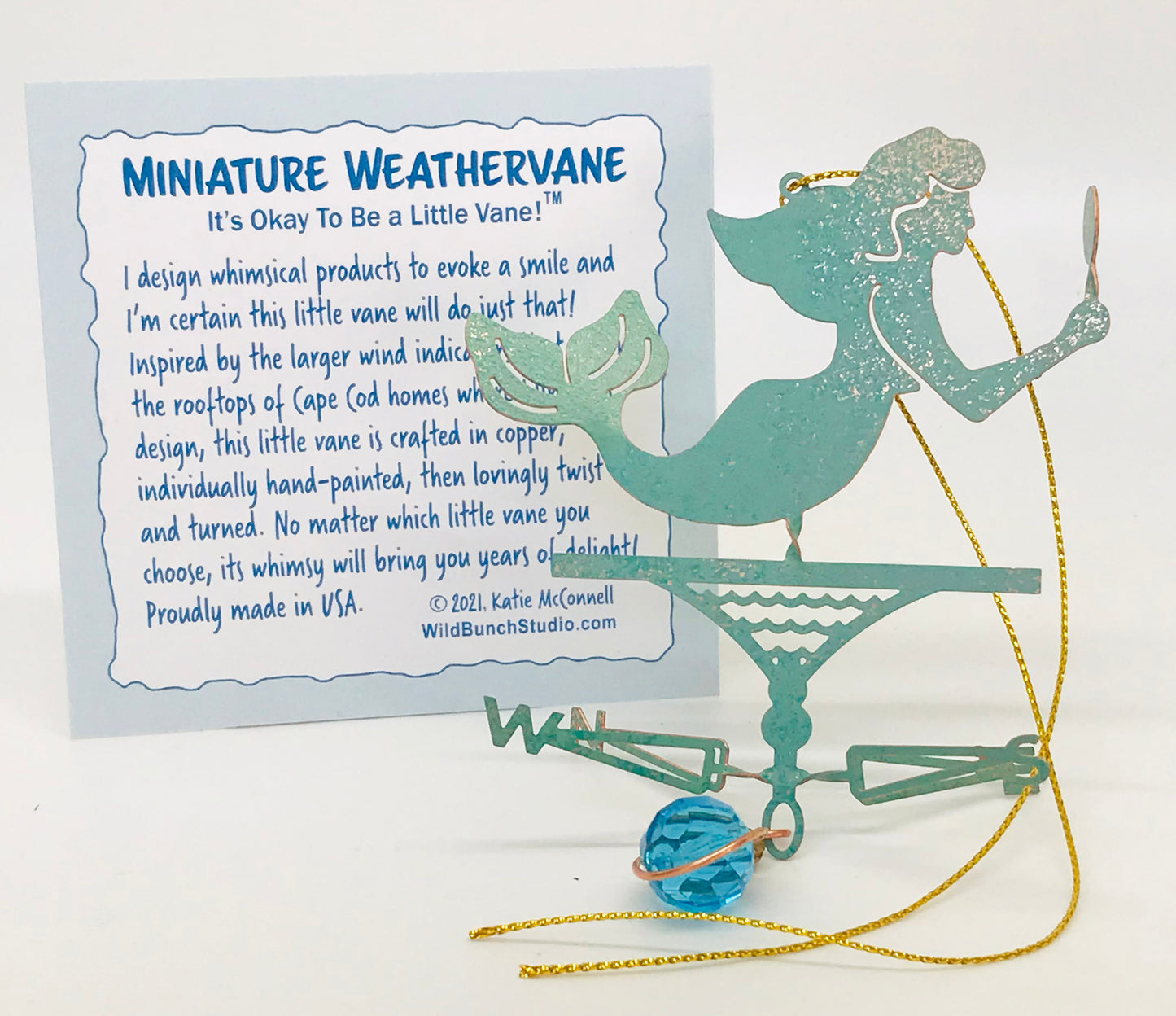 Mermaid Theme Ornament - Weathervane