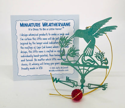 Hummingbird Theme Ornament - Weathervane
