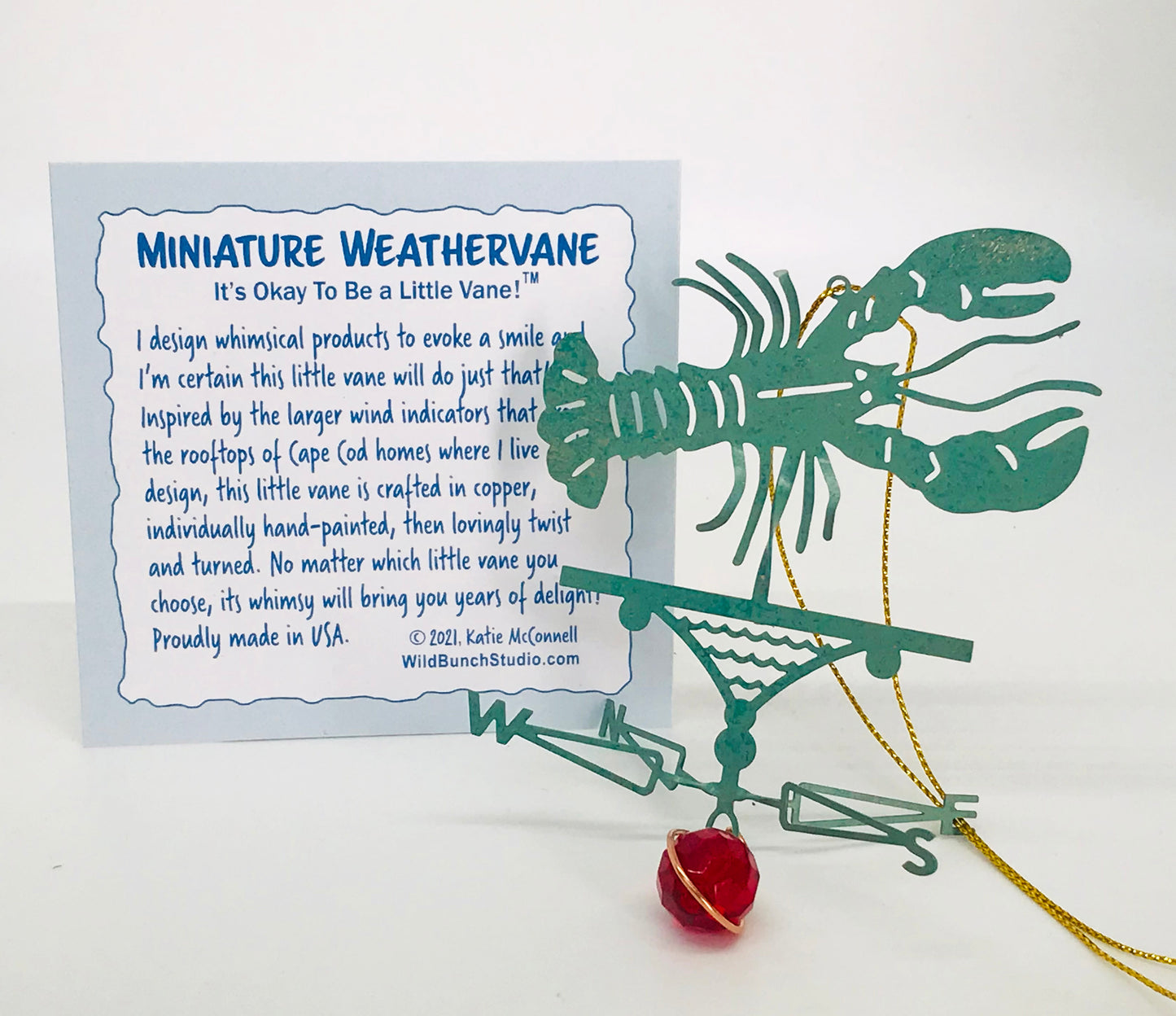 Lobster Theme Ornament - Weathervane