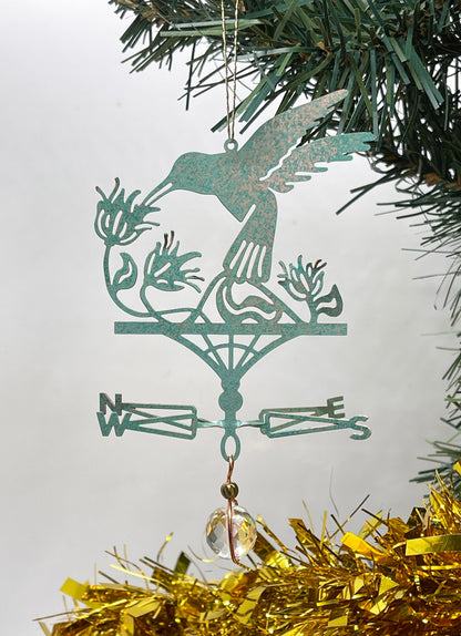 Hummingbird Theme Ornament - Weathervane