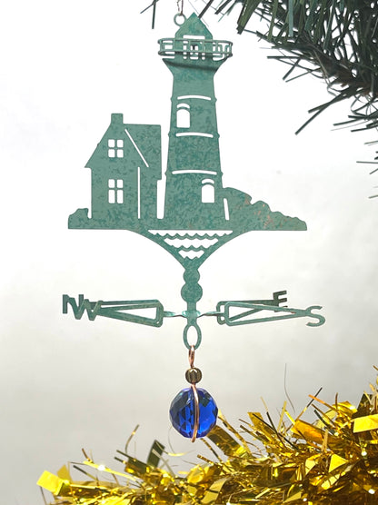 Lighthouse Theme Ornament - Weathervane