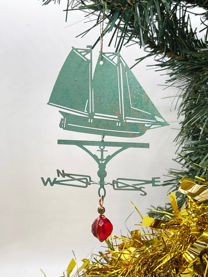 Schooner America Theme Ornament - Weathervane