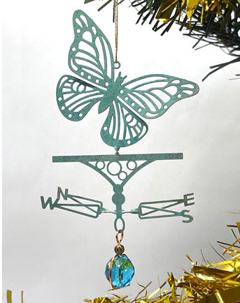 Butterfly Theme Ornament - Weathervane