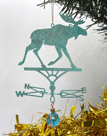 Moose Theme Ornament - Weathervane