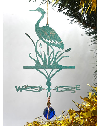 Heron Theme Ornament - Weathervane