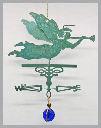 angel themed weathervane ornament
