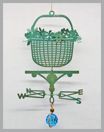 Lightship Basket Theme Ornament - Weathervane