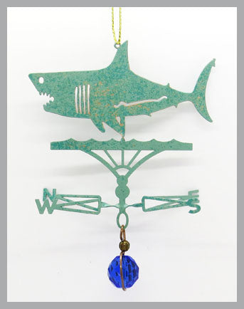Shark Great White Theme Ornament - Weathervane