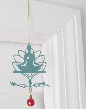 Yoga Theme Ornament - Weathervane