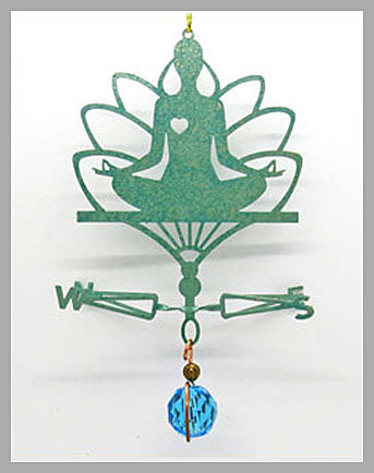 Yoga Theme Ornament - Weathervane